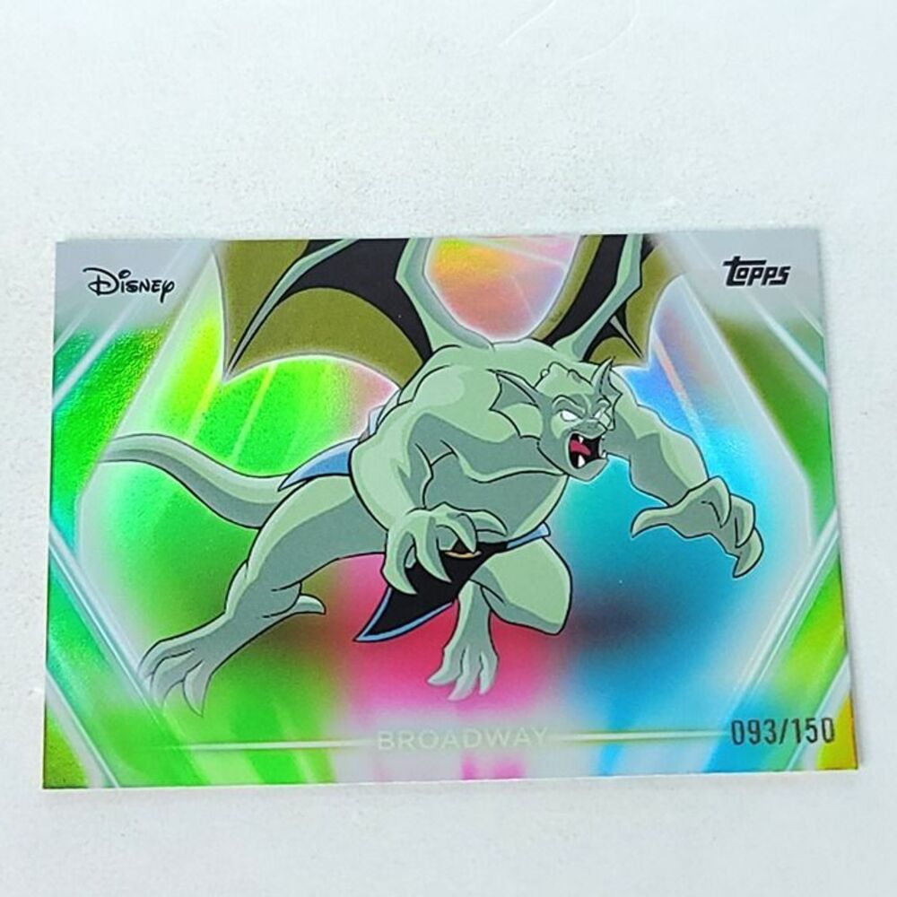 Broadway Topps 2026 Disney Neon Holo Parallel Refractor Limited 093/150